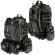 Рюкзак со съемными подсумками 50L Molle Assault Tactical Black Multicam